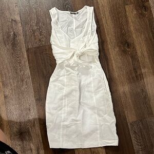 Mexx White Linen Dress